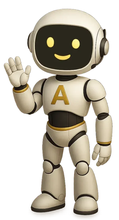 Maskota Aurelij – AI robotek in simbol digitalne podpore