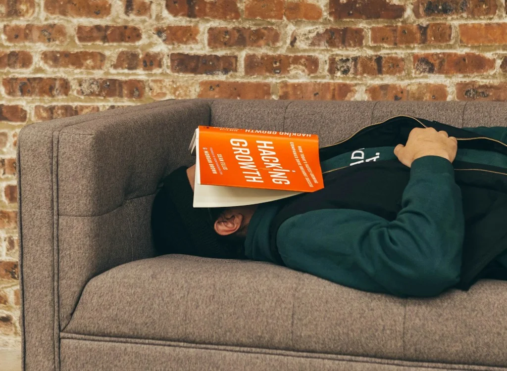 Podjetnik spi na kavču — spletna trgovina prodaja tudi ko spite